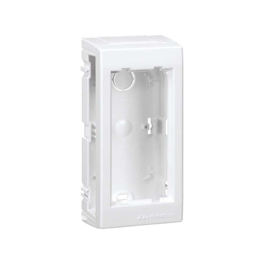 Коробка CIMA PRO для наружного монтажа на 1 CIMA-модуль, SC, белый