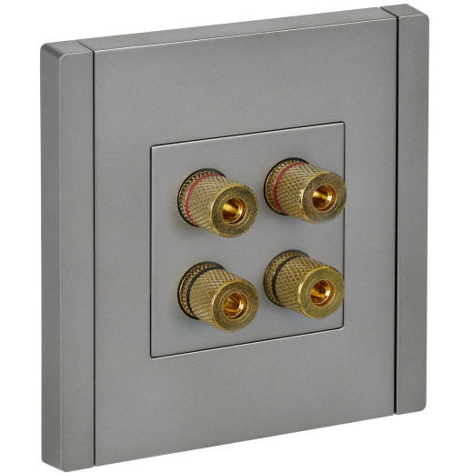 FORTE&PIANO Аудиорозетка 4-мест. FP539 ст. IEK