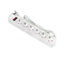 EKF PROxima Сетевой фильтр 6*1,8м 10А/2,2кВт с выкл. c/з ПВС 3х0,75 Блокбастер.