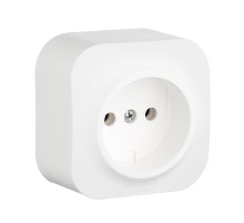 Legrand Quteo Белый Розетка б/з.