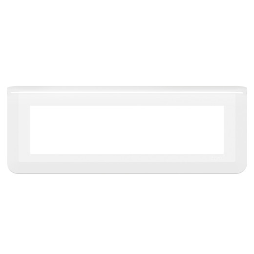 Рамка - Программа Mosaic - 8 модулей - белая