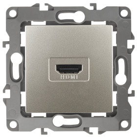 ЭРА Розетка Серия 12 12-3114-15 HDMI IP20 перламутр