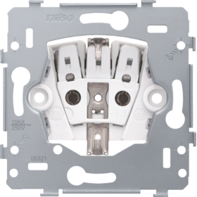 Niko Механизм розетки SCHUKO, пруж. клеммы