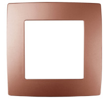 ЭРА 12-5001-14 Рамка на 1 пост, Эра12, медь (20/200/5000)
