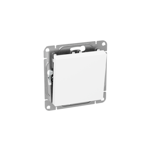 Механизм выключателя, одноклавишный, перекрёстный, белый Эпика EKF