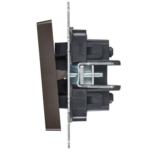 BRITE Выключ. 2-кл. перекр. 10А ВС10-2-3-БрТБ бр. IEK