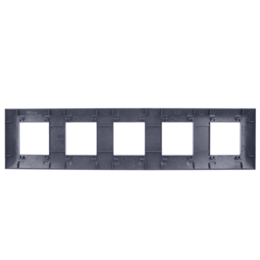 SKANDY Рамка 5-мест. SK-F05T титан IEK