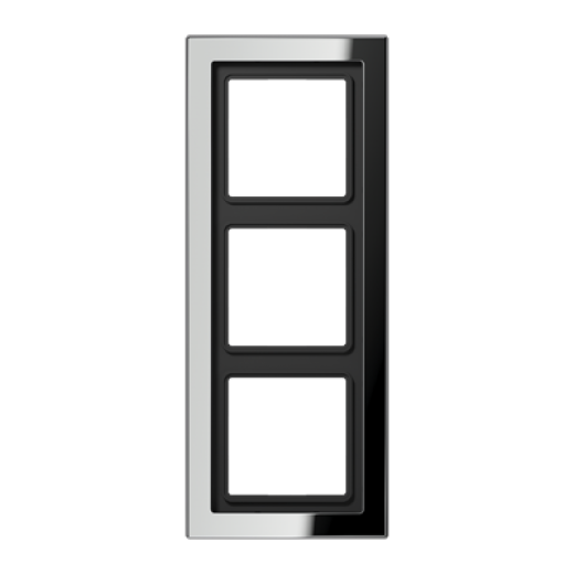 Рамка 3-кратная, полированный хром