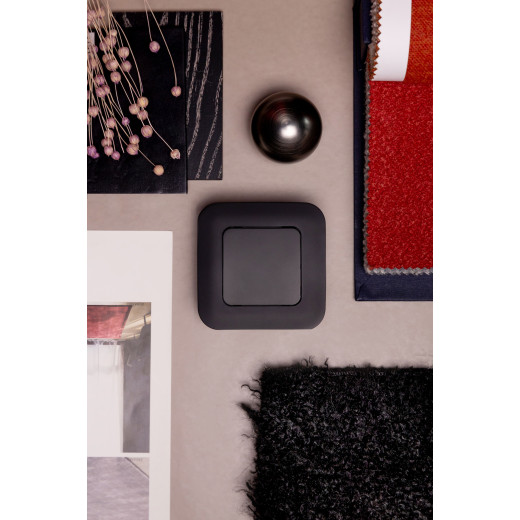 FLITE Выключ. 1-кл. 10А ВС11-1-0-ФлЧ чер. IEK