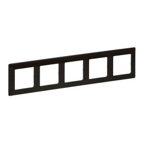 Legrand Valena LIFE Темное дерево Рамка 5-ая.