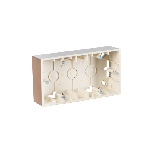 Simon 15 Шампань Коробка для наружного монтажа 2-я