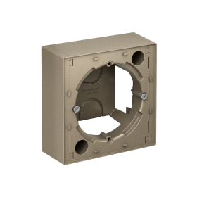 Systeme Electric AtlasDesign Шампань Коробка для наружного монтажа