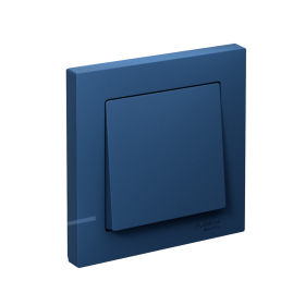 Systeme Electric AtlasDesign Аквамарин Выключатель 1-клавишный,сх.1, 10АХ, в сборе