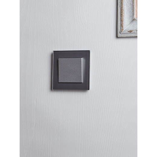 BRITE Выключ. 1-кл. прох. 10А ВС10-1-6-БрА алюм. IEK