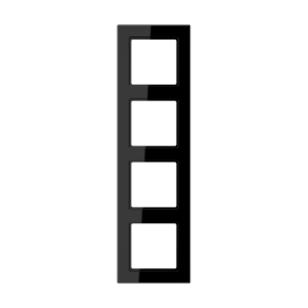 JUNG A creation Черная Рамка 4-ая