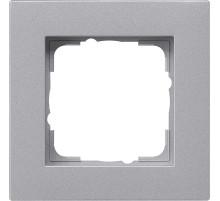 Gira E2 Алюминий Рамка 1-ая заподлицо