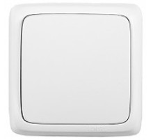 Hegel Альфа наруж Белый ВА10-163 Переключатель 1-клавишный с изол. пластиной