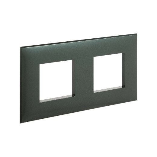 Рамка 2 поста (4 мод.), Avanti, сине-зеленый жемчуг