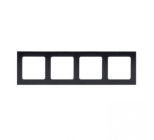 EKF PROxima Стокгольм Черный Металл Рамка 4-ая.