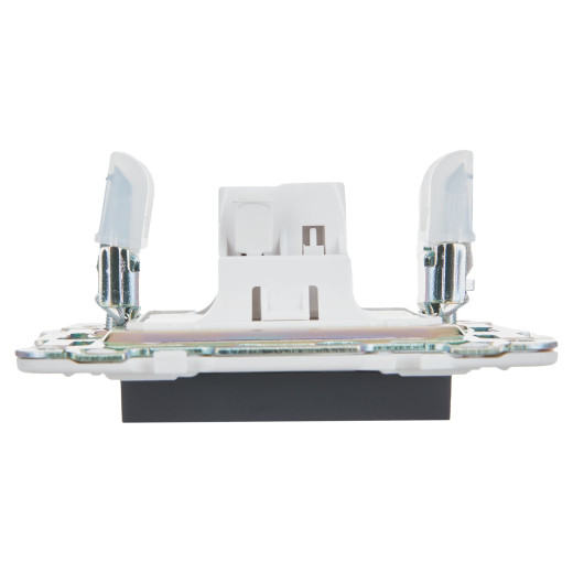 SKANDY Выключ. 1-кл. 10А SK-V01T титан IEK