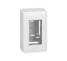 Simon Cima 500 Белый Бокс на 1 модуль, наружный монтаж, 167х59х97мм