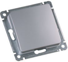 Hegel Мастер внутр Серебро ВС10-411-06 Выключатель 1-клавишный, механизм