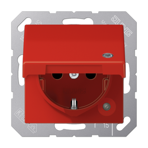 SCHUKO® розетка с крышкой