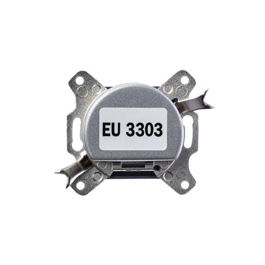 Розетка TV-R-SAT ABB Levit единственная сталь