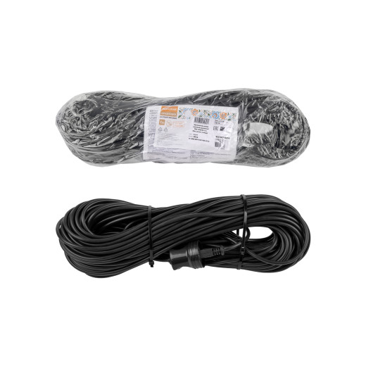Удлинитель-шнур силовой народный ПВС 4000 Вт с/з, 40м, штепс. гнездо