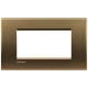 Livinglight Рамка прямоугольная, 4 модуля, цвет Бронза