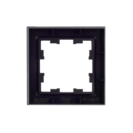 BRITE Рамка 1-мест. РУ-1-БрТБ бр. IEK
