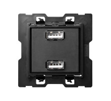 Simon 100 Зарядное устройство 2хUSB 230В~ c 2 выходами 2.1A 5В