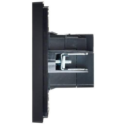 FORTE&PIANO Роз. USB A+C 18Вт FP151 чер. IEK