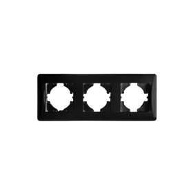 Рамка 3 поста (антрацит) серия BW
