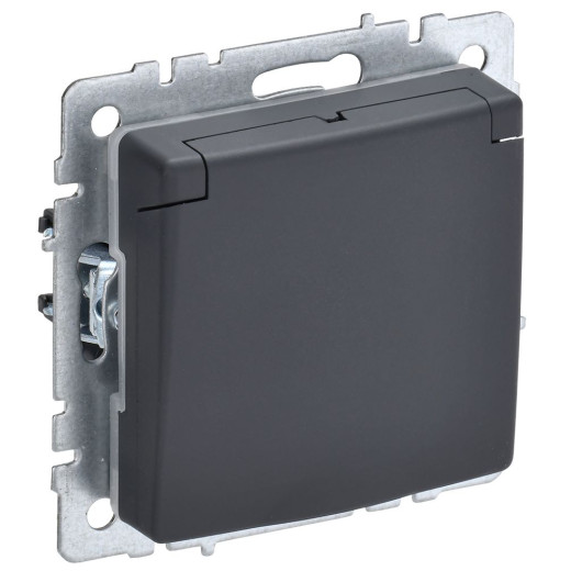 BRITE Роз. с з/к/ш с кр. 16А IP20 РСбш10-3-БрГ граф. IEK