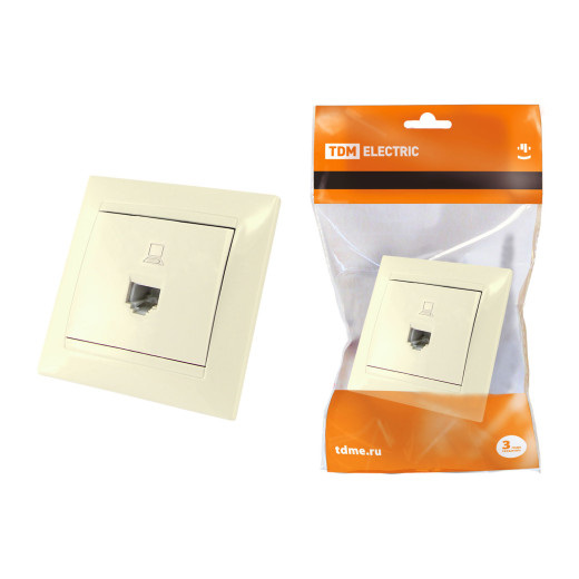 Розетка компьютерная RJ45  сл. кость 