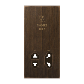 JUNG Накладка бритвенной розетки антик