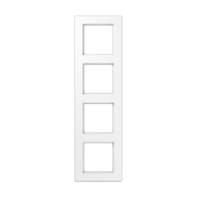 JUNG A550 Белый Рамка 4-ая для вертикальной и горизонтальной установки