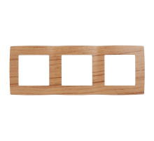 ЭРА 12-5003-09 Рамка на 3 поста, Эра12, дуб (15/150/2400)