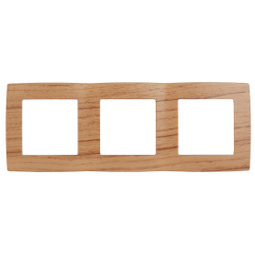 ЭРА 12-5003-09 Рамка на 3 поста, Эра12, дуб (15/150/2400)
