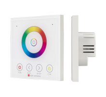 Arlight Панель ARL-2022-RGBW (12-24V, 4x4A, Sens) (IP20 Пластик, 3 года)