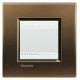 Livinglight Рамка прямоугольная, 1 пост, цвет Бронза