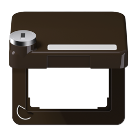 JUNG Рамка 5 постов, Алюминий