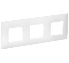 IEK SKANDY Арктический белый Рамка 3-ая SK-F03W