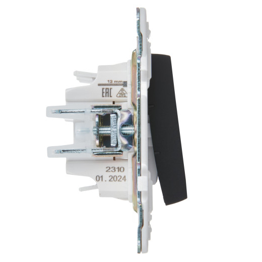 SKANDY Выключ. 3-кл. 10А SK-V11Bl черн. IEK