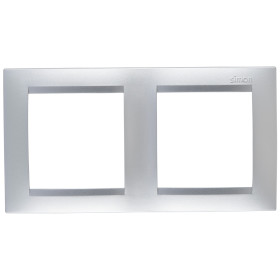 Simon 15 Алюминий Рамка 2-ая