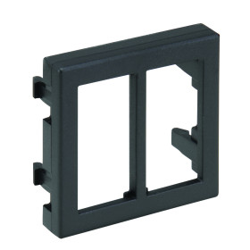 Simon Connect Белый Адаптер для 2 разъёмов CR0001-.., CR0002-.., 45х45мм