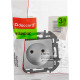 Розетка без заземления - Legrand/Daccord Inspiria - без шторок 16А 250В винтовые зажимы - алюминий