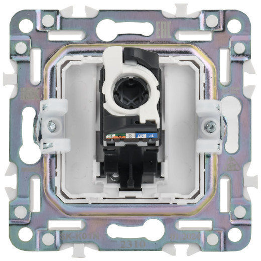 SKANDY Роз. комп. RJ45 кат.6 SK-K02N никель IEK