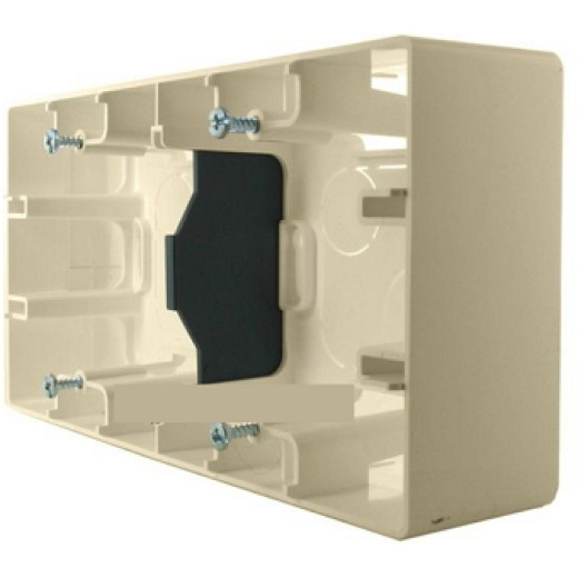 Коробка для накладного монтажа 2 поста - Legrand Etika - слоновая кость